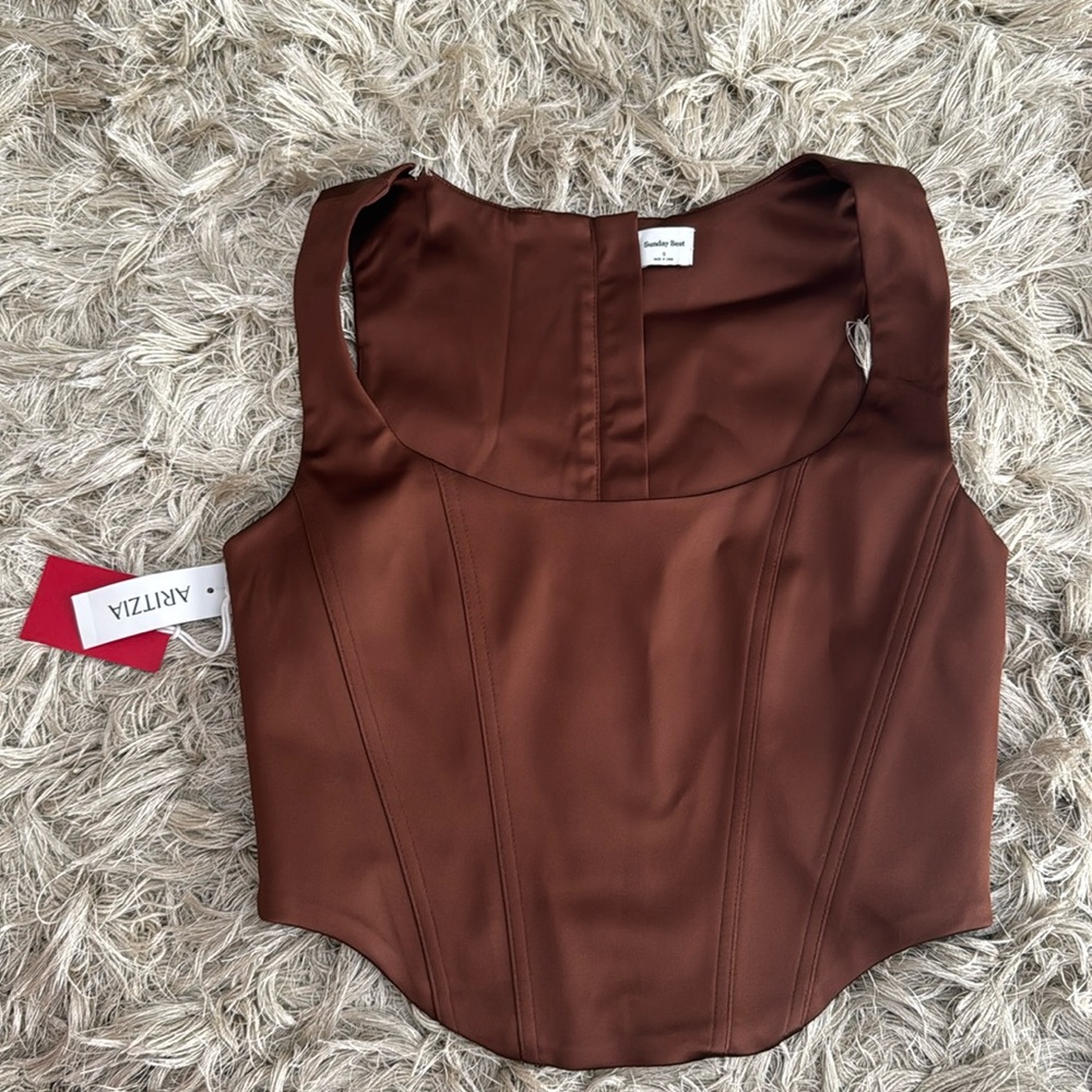 Aritzia Sunday Best Corset Top